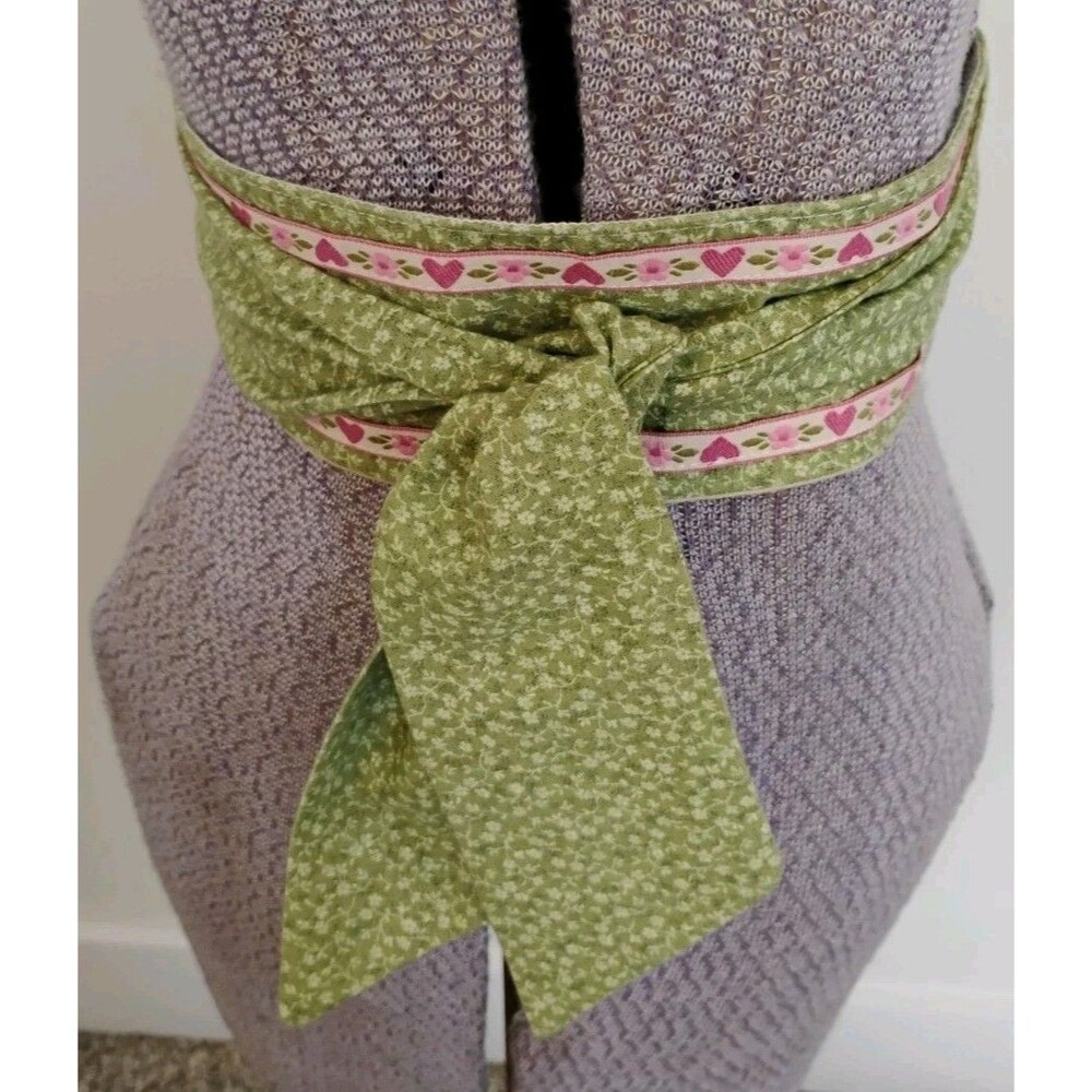 Vtg 80's Sash Wrap Belt Women's Handmade Sz XS Boho Hippie Cottage Folk Shabby